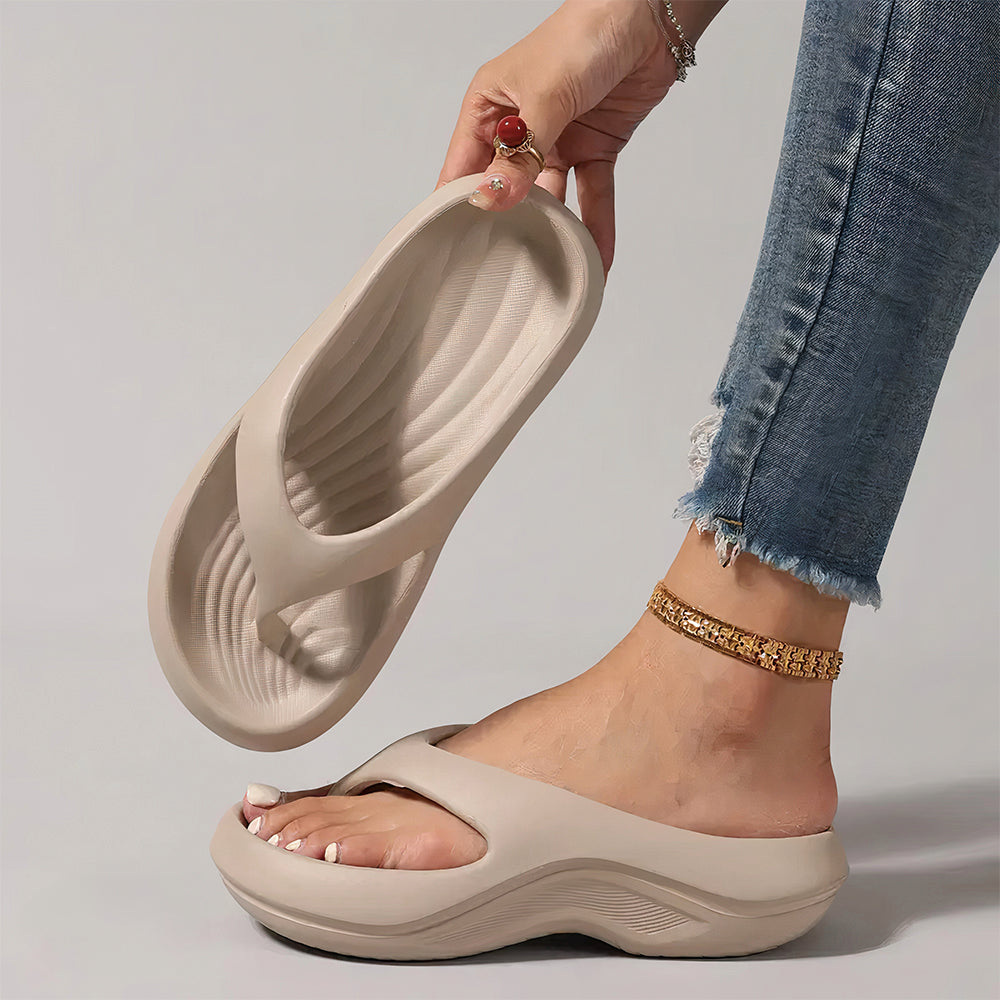 Elin™ | Ergonomiska Sandaler med Fotvalvsstöd