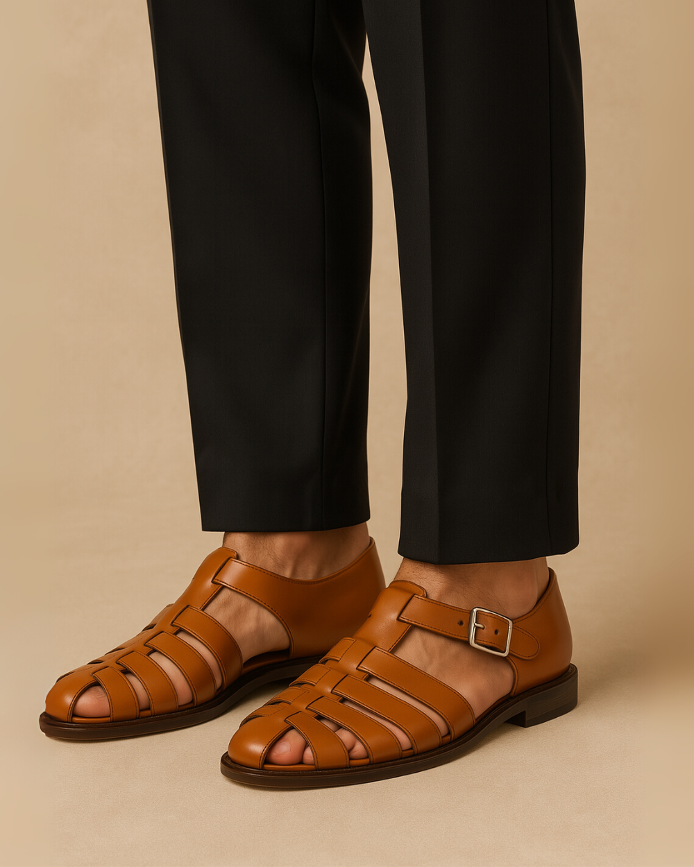 Renaud™ | Eleganta Flätade Sandaler för Män