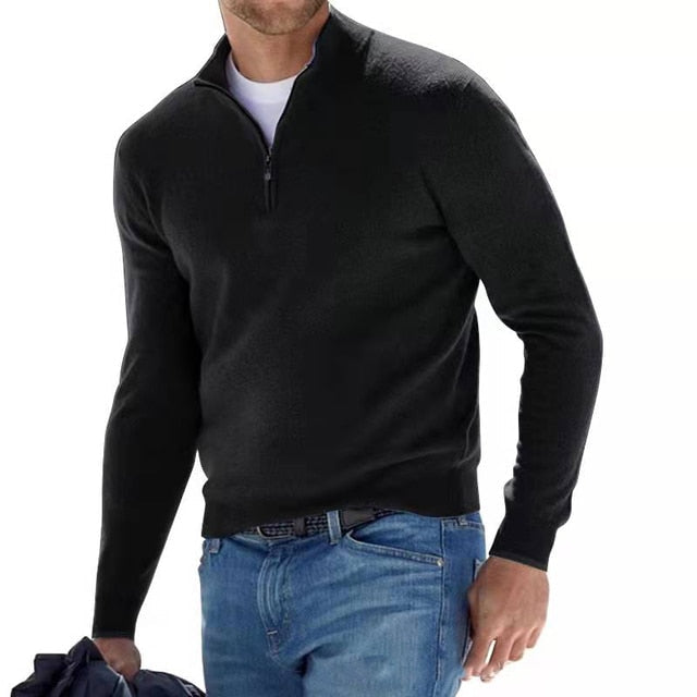 Björn™ | Stilren halvzip-tröja