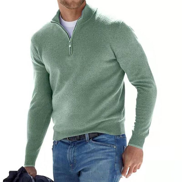 Björn™ | Stilren halvzip-tröja