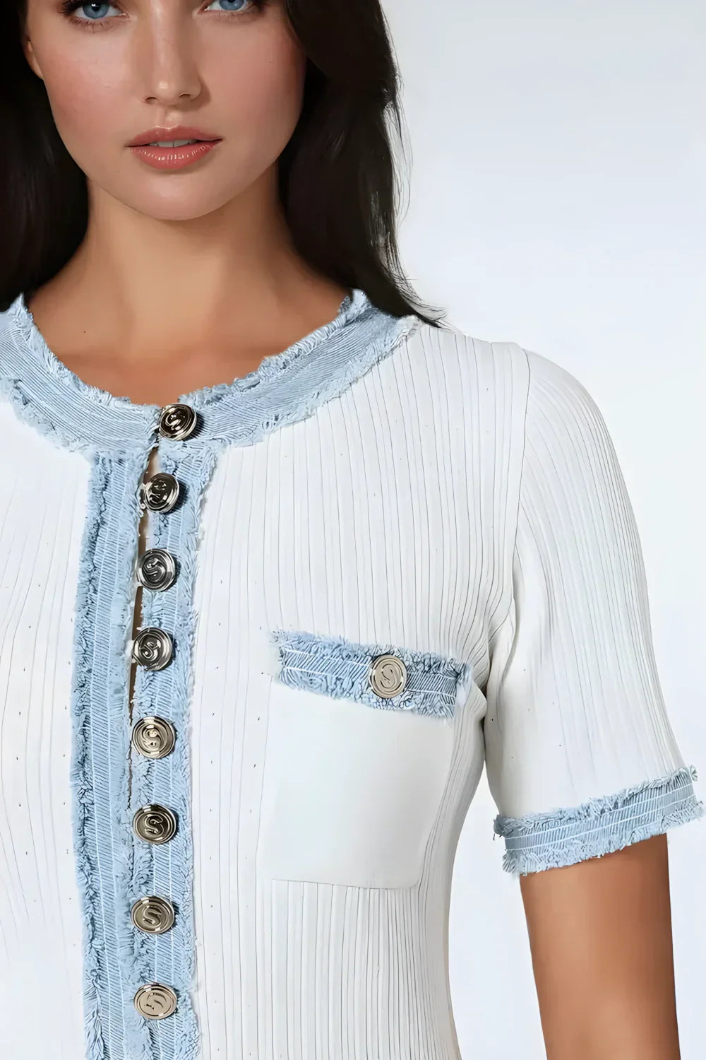 Aurora Belle™ | Somrig Elegans med En Touch av Denim