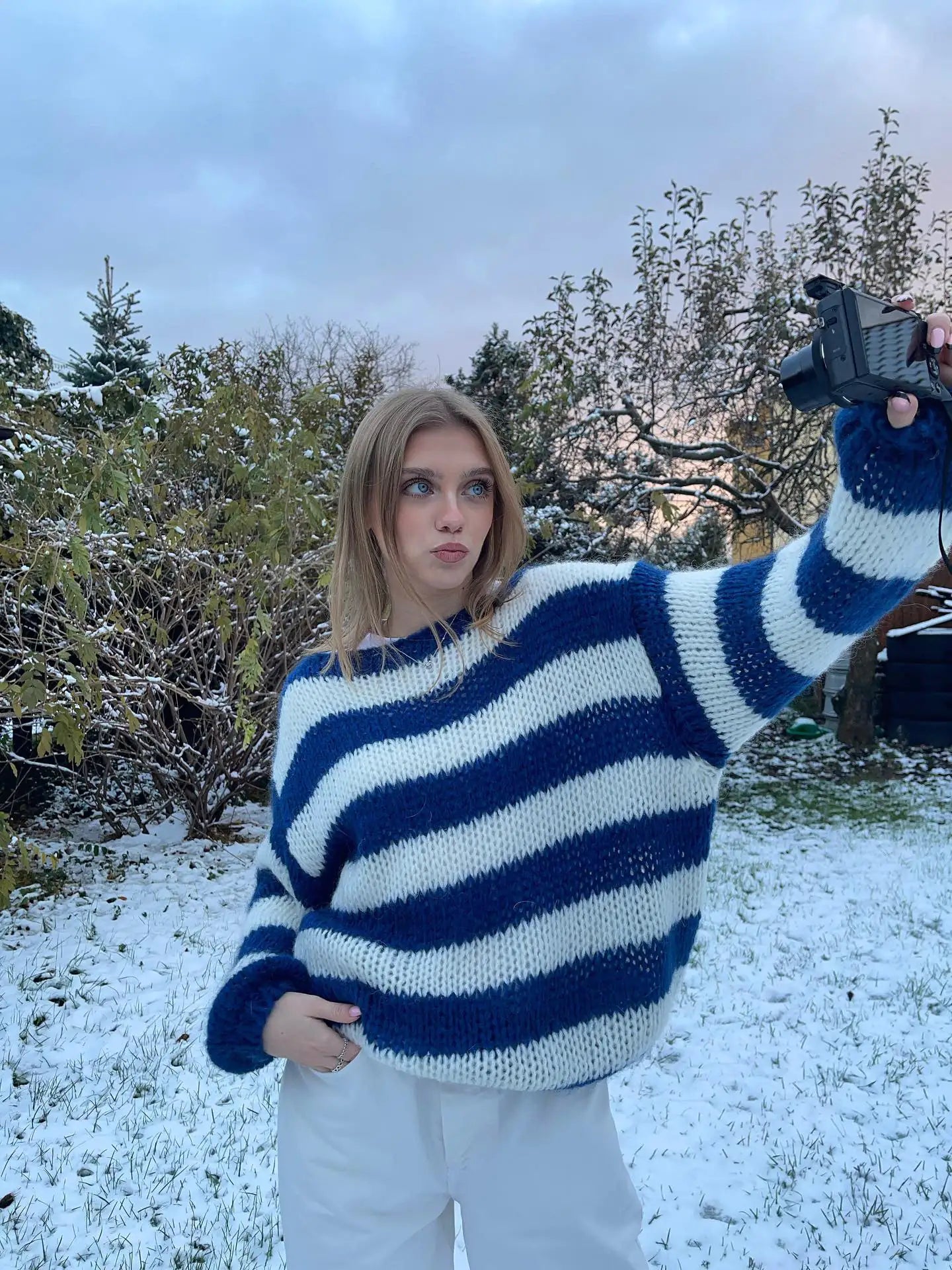 Ivy™ | TikToks Virala Oversized Tröja – Mys möter Stil