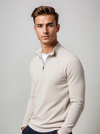 Björn™ | Stilren halvzip-tröja