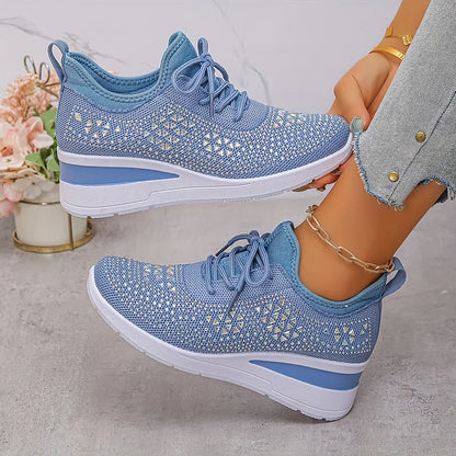Maud™ | Bekväma Sneakers med Glittrande Detalj
