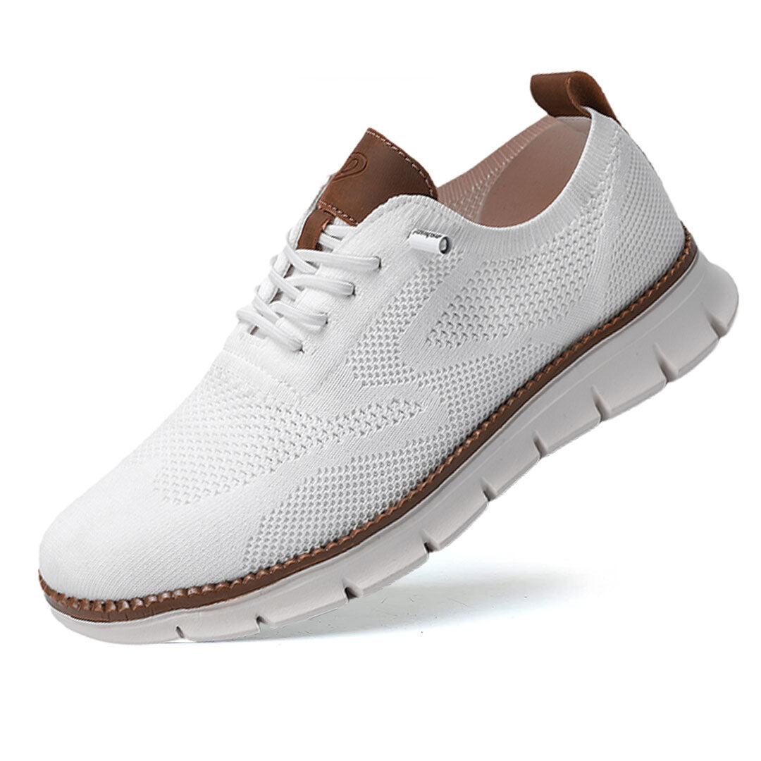 Milan™ | Lyxig Läder-Oxford med Memory Foam
