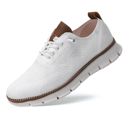 Milan™ | Lyxig Läder-Oxford med Memory Foam