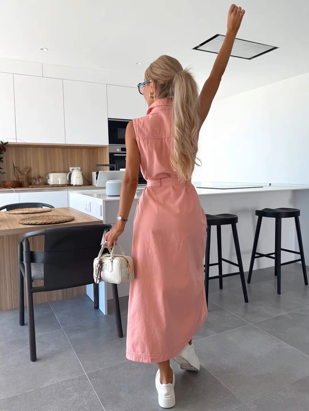 Linnea™ | Casual-Chic Maxiklänning i Denim