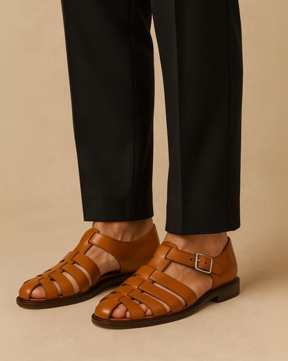 Renaud™ | Eleganta Flätade Sandaler för Män