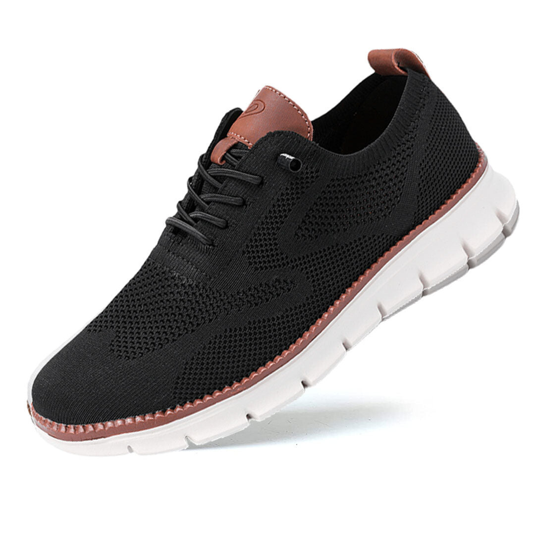Milan™ | Lyxig Läder-Oxford med Memory Foam