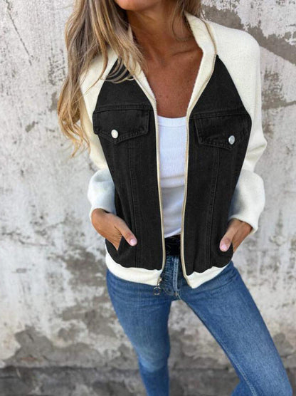 Emilia™ Bomber med Stil
