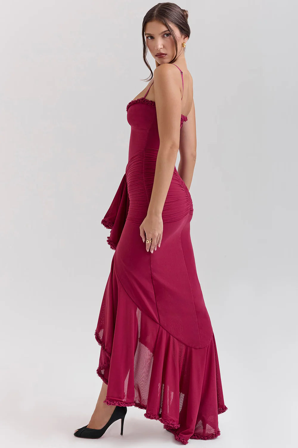 Serenité™ | Elegant Maxiklänning med Lyxig Lyster