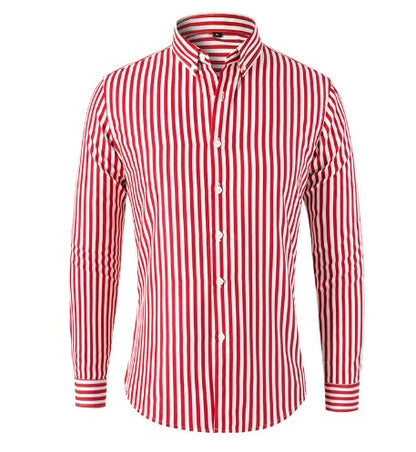 Abel™ | Randig Skjorta med Självförtroende