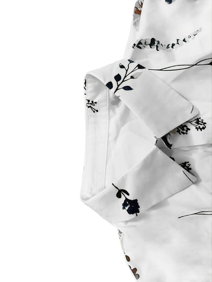 Elvira™ | Blommig Midiklänning med Elegant Känsla