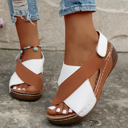 Myra™ | Bekväma sandaler med stilfull korsrem