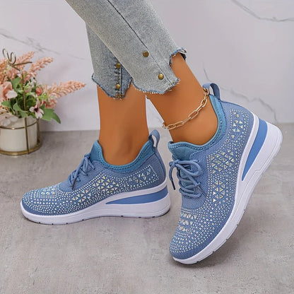 Maud™ | Bekväma Sneakers med Glittrande Detalj