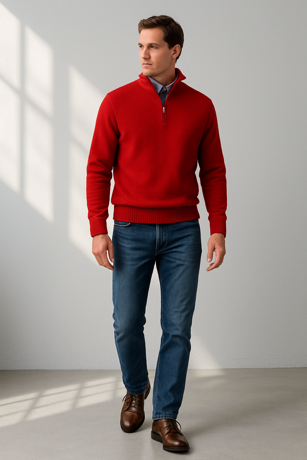 Axel™ | Stilren Half Zip Tröja
