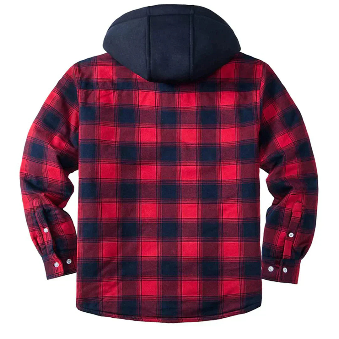 Joel™ | Rutig Hooded Jacka