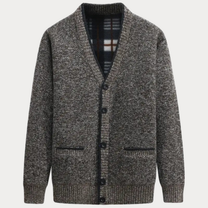 Andreas™ | Klassisk Stickad V-ringad Kofta