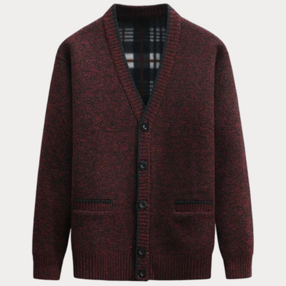 Andreas™ | Klassisk Stickad V-ringad Kofta
