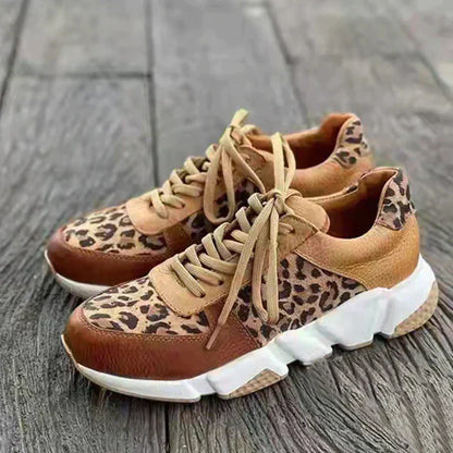 Kristina™ | Leopard Sneakers – Komfort & Stil i varje steg