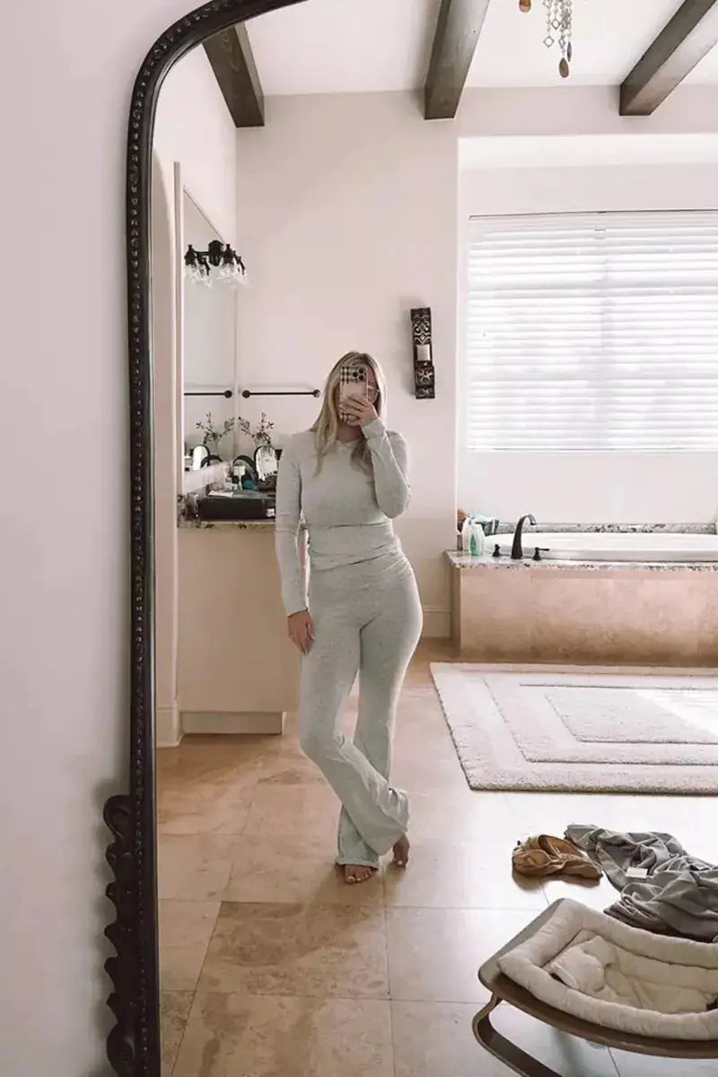 Elin™ | Lyxigt Lounge-set i Mjuk Bomull för Stilren Avkoppling