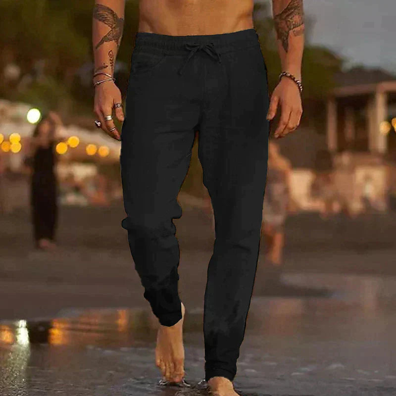Valentin™ | Luftiga Linnebyxor för Män
