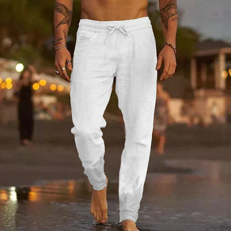 Valentin™ | Luftiga Linnebyxor för Män