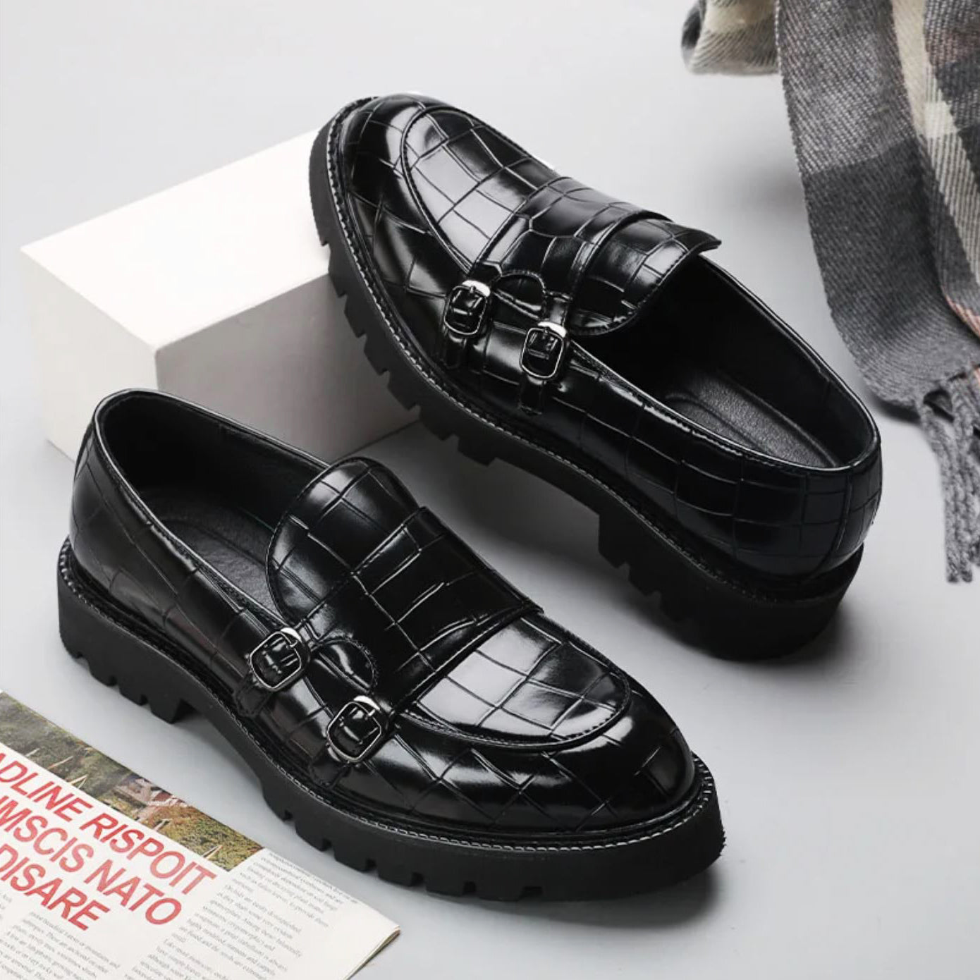 Mikael-Alexis™ | Loafers med italiensk elegans och modern karaktär