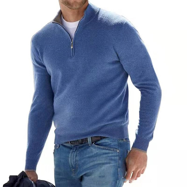 Björn™ | Stilren halvzip-tröja