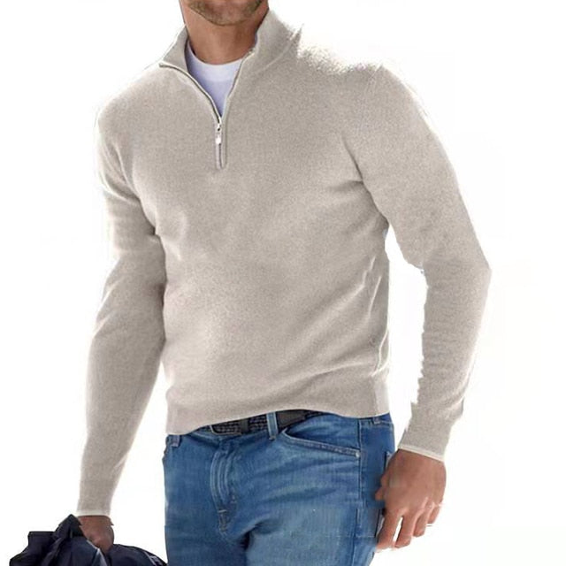Björn™ | Stilren halvzip-tröja