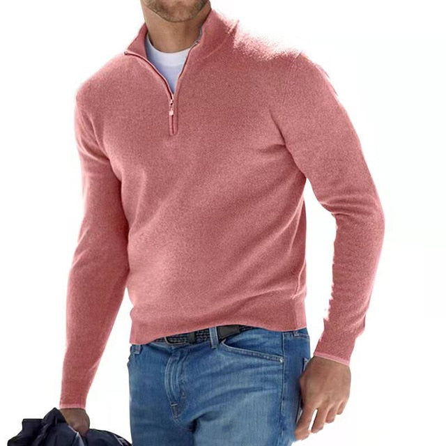 Björn™ | Stilren halvzip-tröja
