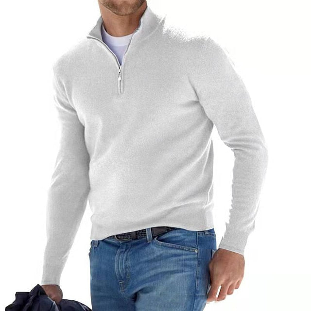Björn™ | Stilren halvzip-tröja