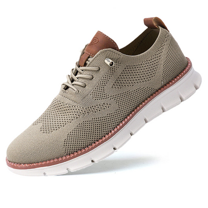 Milan™ | Lyxig Läder-Oxford med Memory Foam