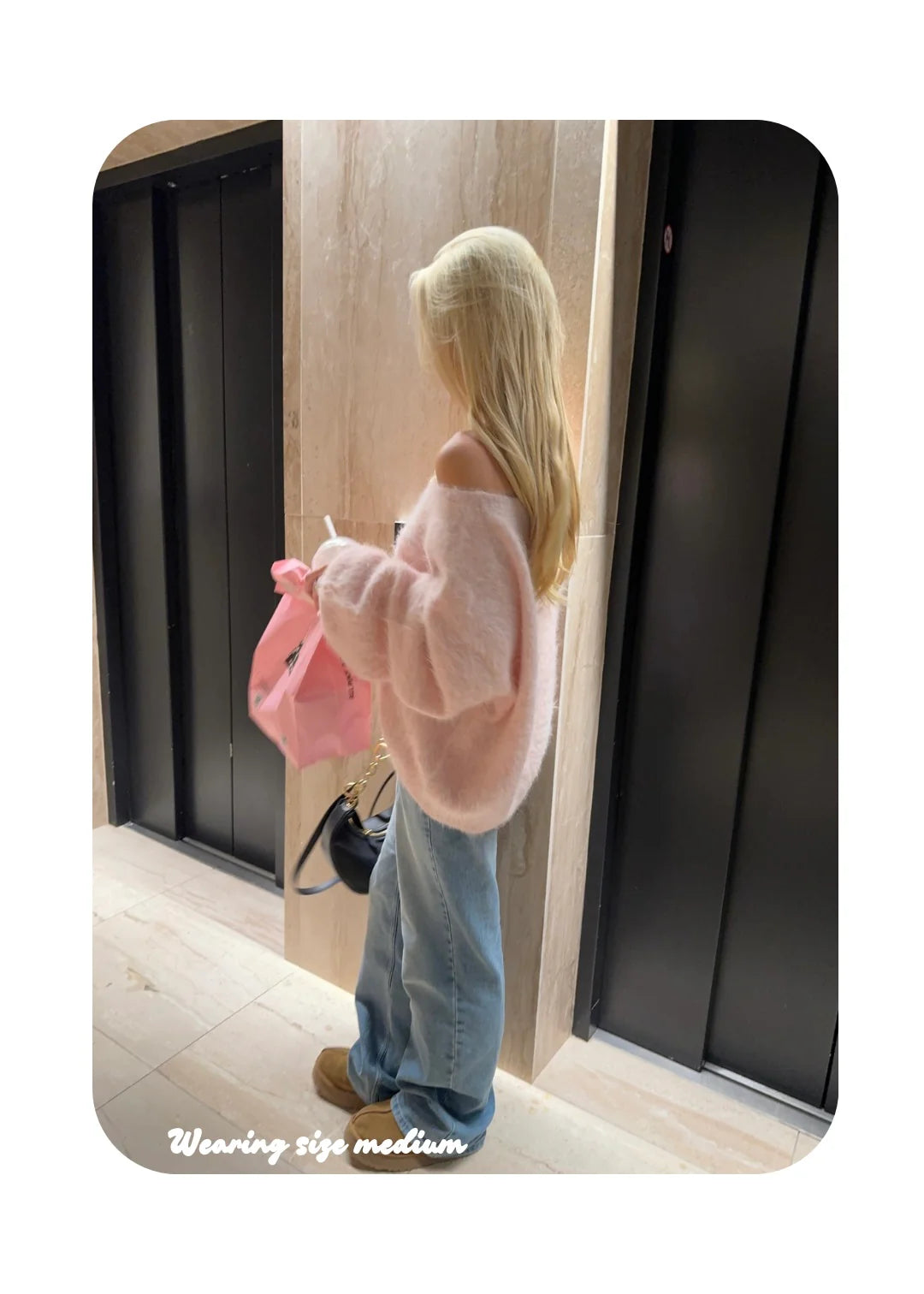 Rosa™ | Mjuk Stickad Dröm för Varma och Stilsäkra Dagar