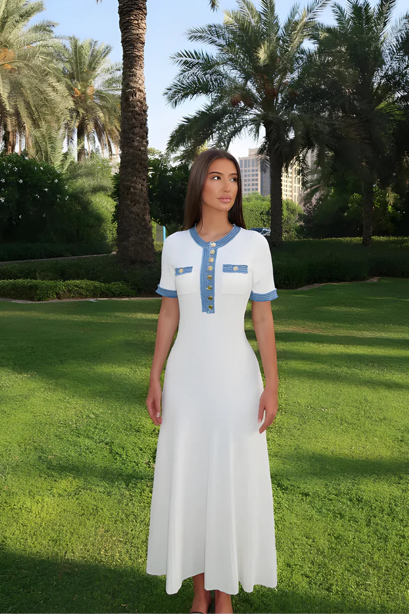 Aurora Belle™ | Somrig Elegans med En Touch av Denim