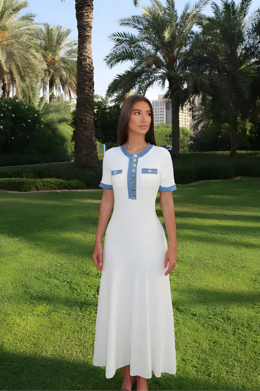 Aurora Belle™ | Somrig Elegans med En Touch av Denim