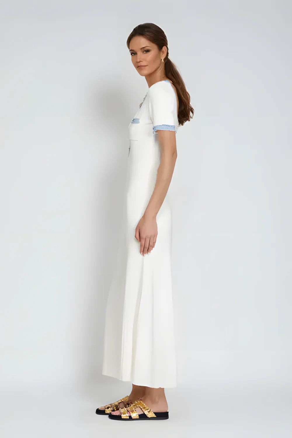 Aurora Belle™ | Somrig Elegans med En Touch av Denim