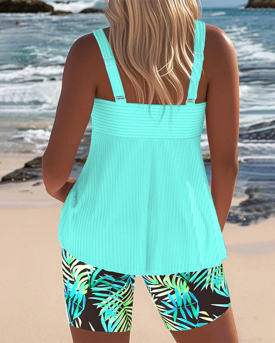 Lilly | Bekväm Baddräkt med Shorts