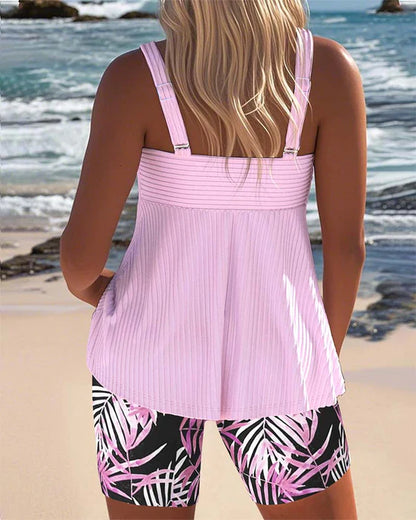 Lilly | Bekväm Baddräkt med Shorts