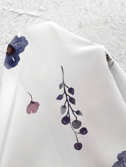 Elvira™ | Blommig Midiklänning med Elegant Känsla