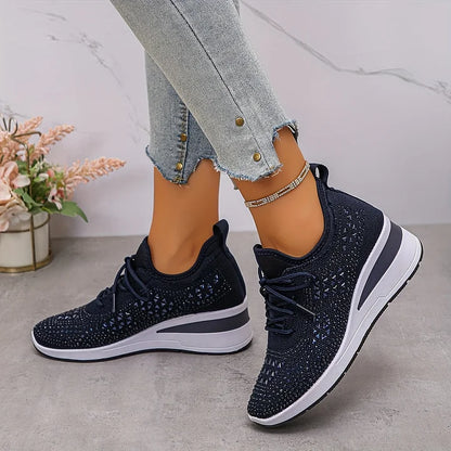 Maud™ | Bekväma Sneakers med Glittrande Detalj