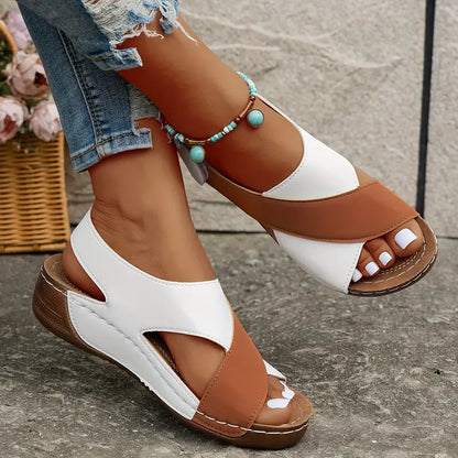 Myra™ | Bekväma sandaler med stilfull korsrem