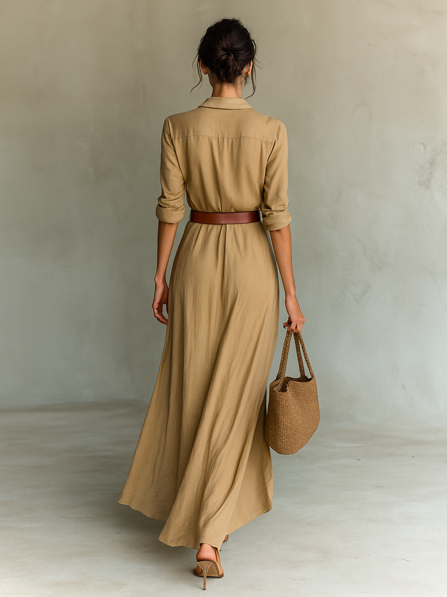 Berit™ | Elegant Maxiklänning med Tidlös Charm
