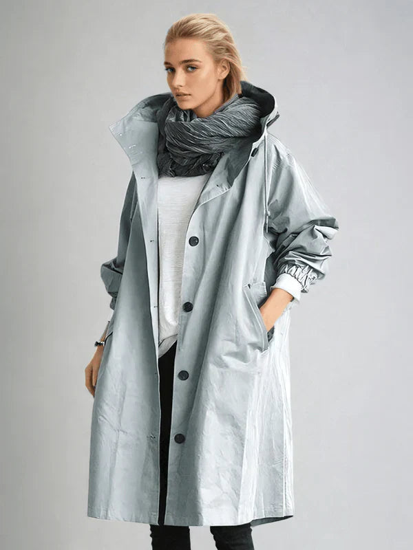 Gundhild™ | Vattentålig Oversized Trenchcoat
