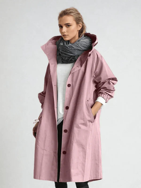 Gundhild™ | Vattentålig Oversized Trenchcoat