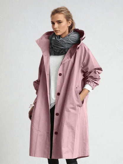 Gundhild™ | Vattentålig Oversized Trenchcoat