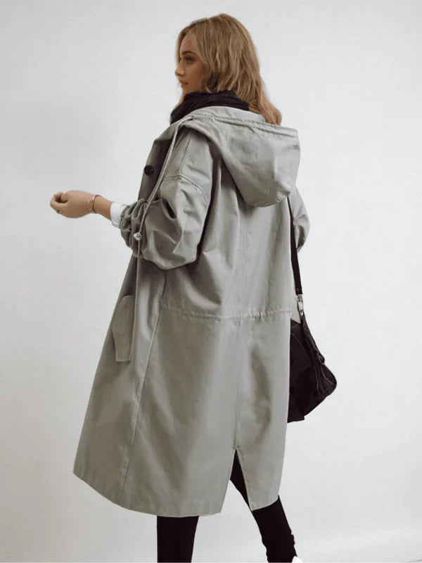 Gundhild™ | Vattentålig Oversized Trenchcoat