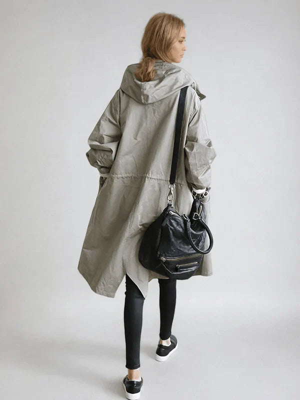 Gundhild™ | Vattentålig Oversized Trenchcoat