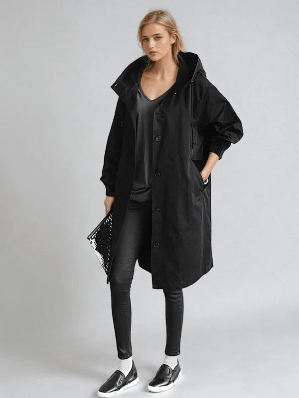 Gundhild™ | Vattentålig Oversized Trenchcoat