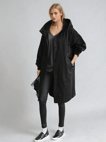 Gundhild™ | Vattentålig Oversized Trenchcoat